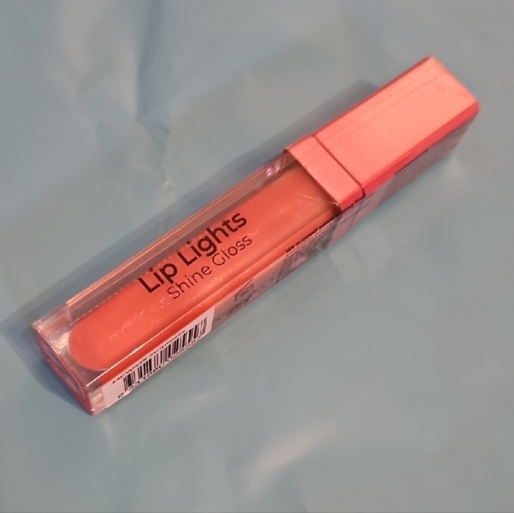 MCoBeauty Lip Lights Shine Gloss, Pink, Color: Striptease, With Mirror, New
